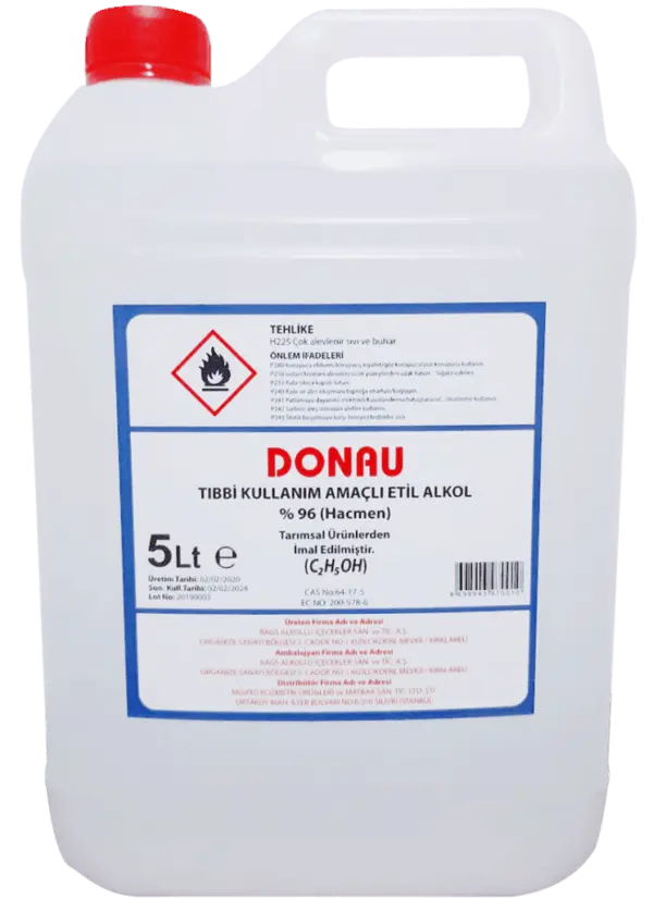 Donau Etil Alkol 4 Adet 20 litre